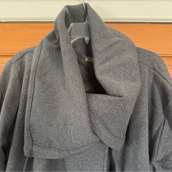 NWT Zella Amazing Cozy Wrap Jacket charcoal heather 3X - Picture 3 of 12